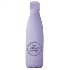 Drink Bottle Iris Purple - I Am With You Always